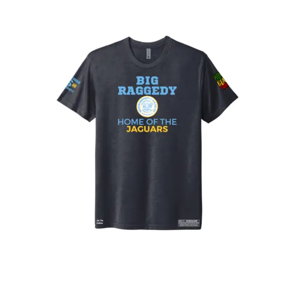 Navy - Big Raggedy Southern University - Triblend T-Shirt