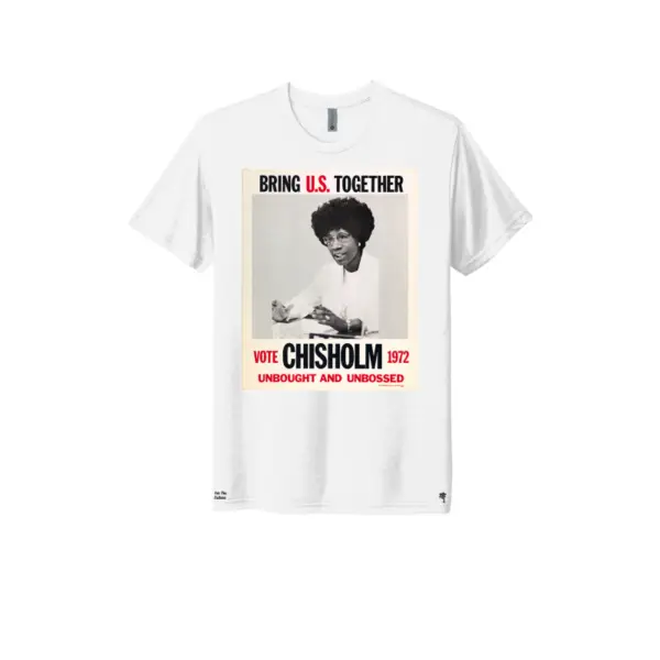 White Shirley Chisholm - Bring U.S. Together Triblend T-shirt