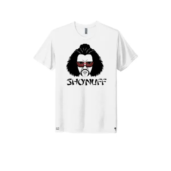 White - Sho-Nuff - The Last Dragon - Shades T-Shirt