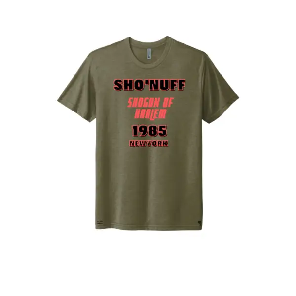 Olive ShoNuff - Shogun of Harlem Triblend T-Shirt