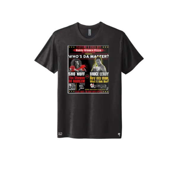 Black - The Last Dragon Fight Poster Triblend T-Shirt