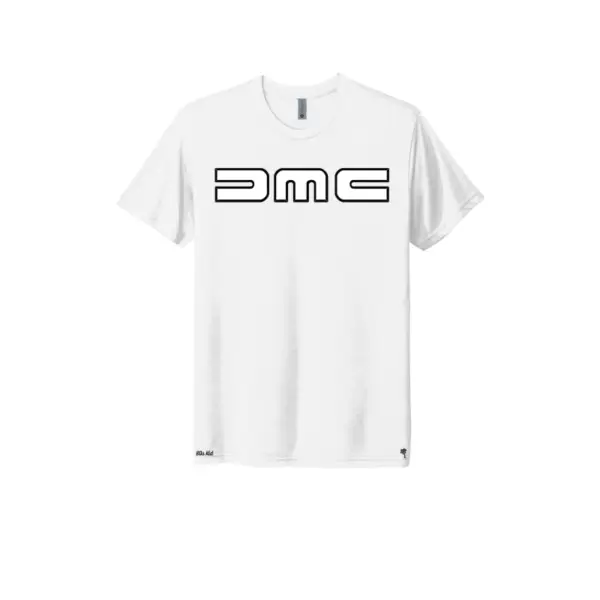 White on White DMC - Delorean Motor Company - Triblend T-Shirt