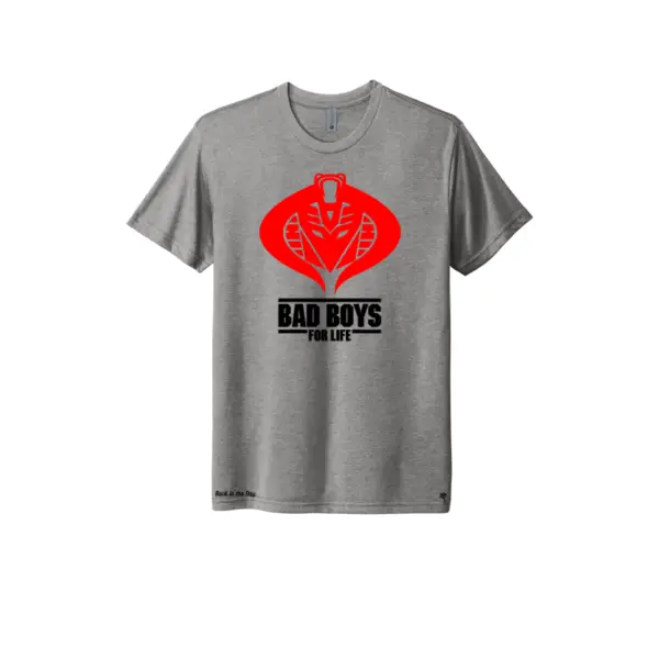 Gray Bad Boys for Life - Cobra-Decepticon Triblend T-Shirt