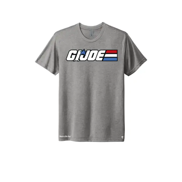 Gray - G.IJoe Retro Cartoon Triblend T-Shirt