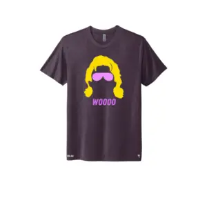 Purple - Ric Flair Woooo - Triblend T-Shirt