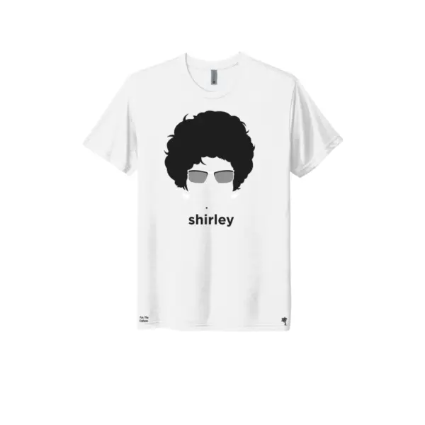 White - Shirley Chisholm Silhouette Triblend T-Shirt