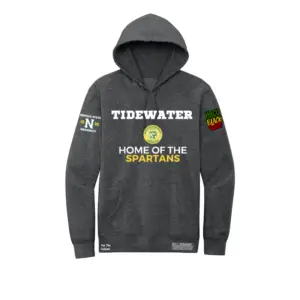 Dark Gray - Norfolk State University - Tidewater - Fleece Hoodie