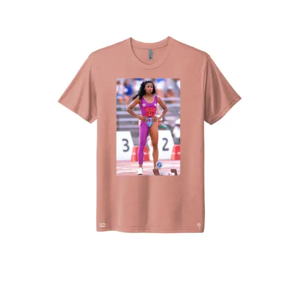 Pink Flojo Florence Griffith Joyner T-Shirt