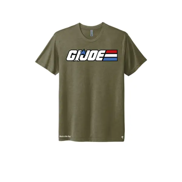 Olive - G.IJoe Retro Cartoon Triblend T-Shirt