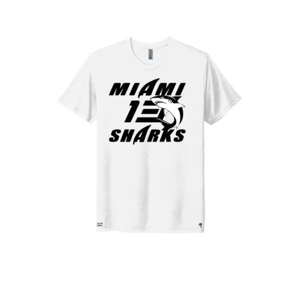 White Miami Sharks - Willie Beamen (Any Given Sunday Movie) Triblend T-Shirt