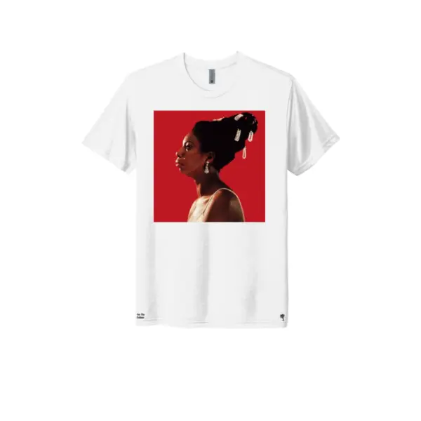 White Nina Simone Majestic Shirt