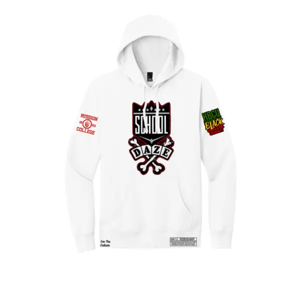 White School Daze Mission College - HBCU Fleece Hoodie