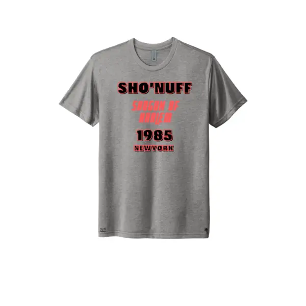 Gray ShoNuff - Shogun of Harlem Triblend T-Shirt