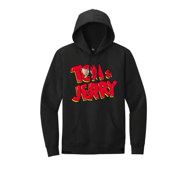 Black Tom & Jerry Fleece Hoodie