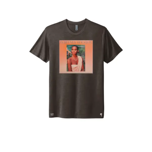 Brown Whitney Houston Queen T-Shirt