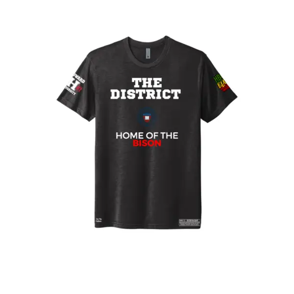 Black Howard University - The District T-Shirt