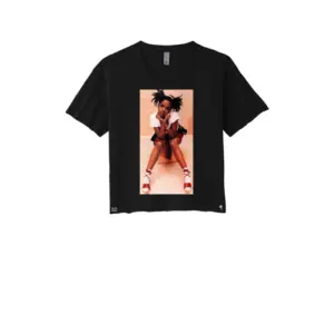 Black - Lauryn Hill Early Days Crop Top