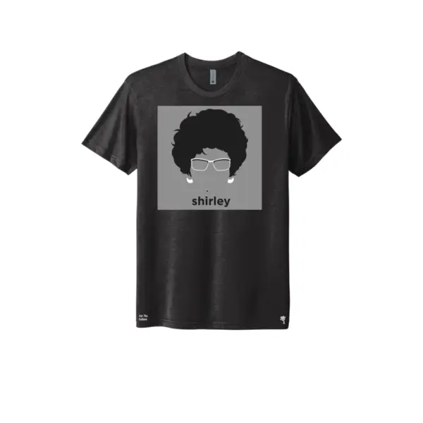 Black - Shirley Chisholm Silhouette Triblend T-Shirt