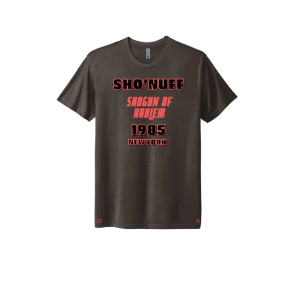 Brown ShoNuff - Shogun of Harlem Triblend T-Shirt