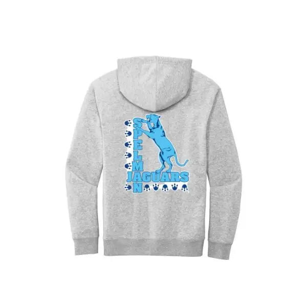 Back of Gray - HBCU Spelman College ATL Fleece Hoodie