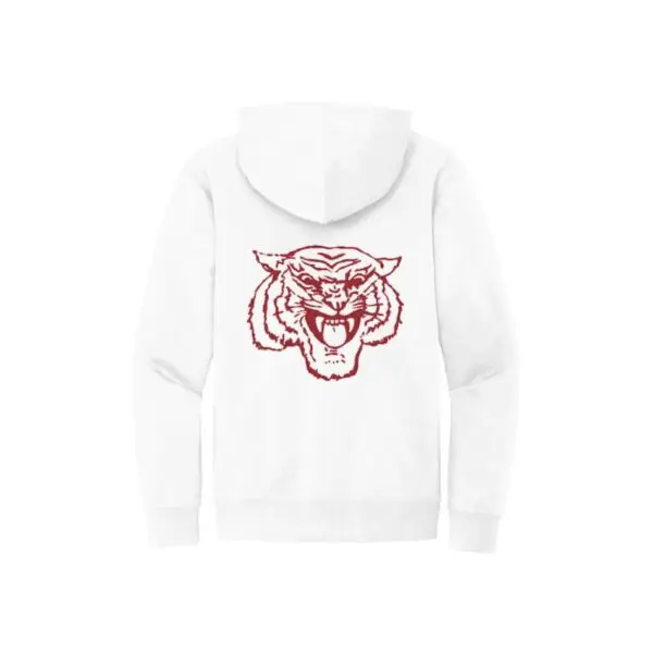 Back of White ATL Morehouse - Fleece Hoodie