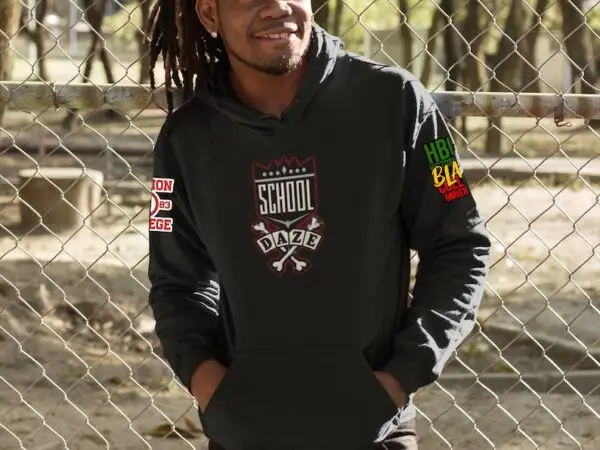 Black School Daze Mission College - HBCU Fleece Hoodie