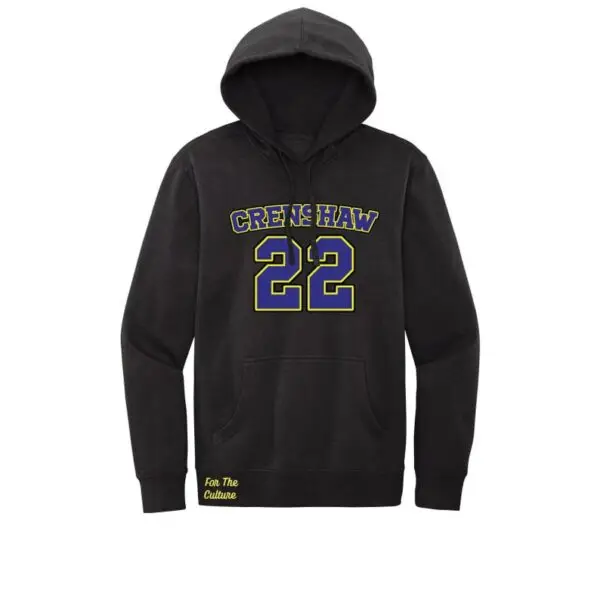 Black Love and Basketball - Crenshaw High Fleece Hoodies - Quincy McCall #22.