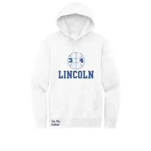 White Lincoln High Jesus Shuttlesworth Fleece Hoodie