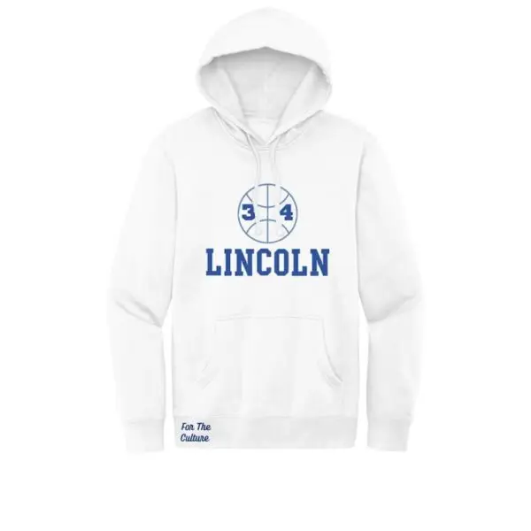 White Lincoln High Jesus Shuttlesworth Fleece Hoodie