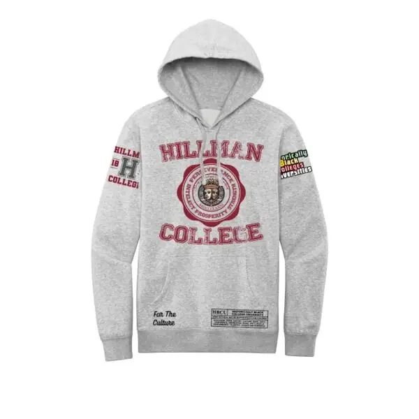 Light Gray Hillman College Replica Fleece Hoodie