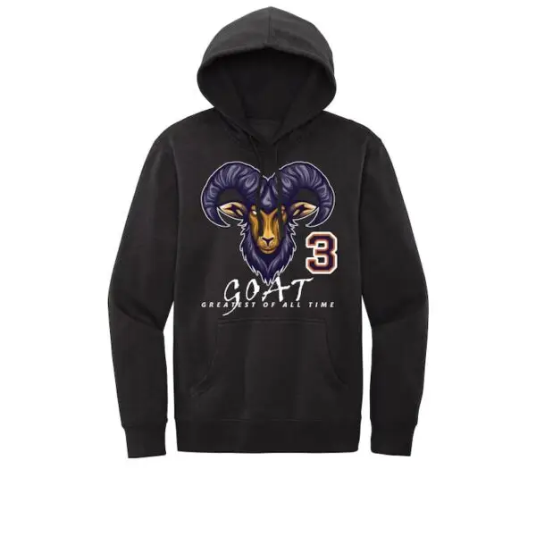 Black - GOAT - Diana Taurasi Fleece Hoodie