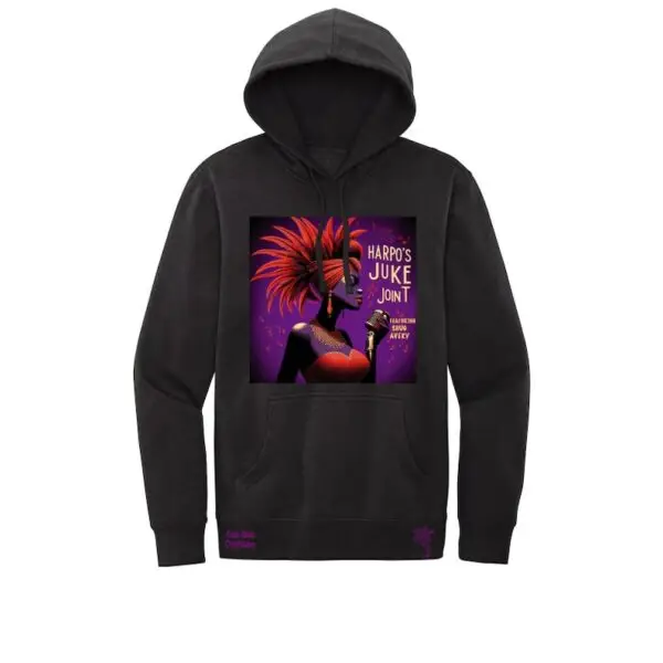 Black - Harpo's Juke Joint featuring Shug Avery Fleece Hoodie