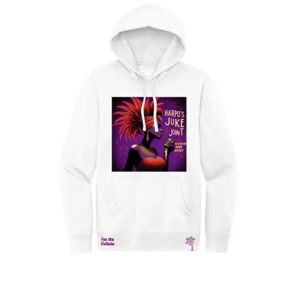 White - Harpo's Juke Joint featuring Shug Avery Fleece Hoodie