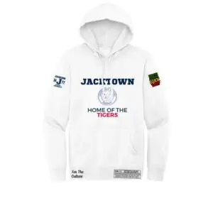 White Jackson State University -Jacktown Fleece Hoodie