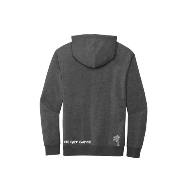 Back of Dark Gray He Got Game Hoodie