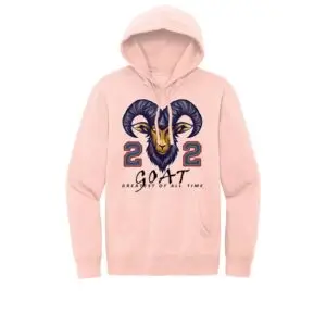 Pink - GOAT - Basketball Legend Sheryl Swoopes - Fleece Hoodie