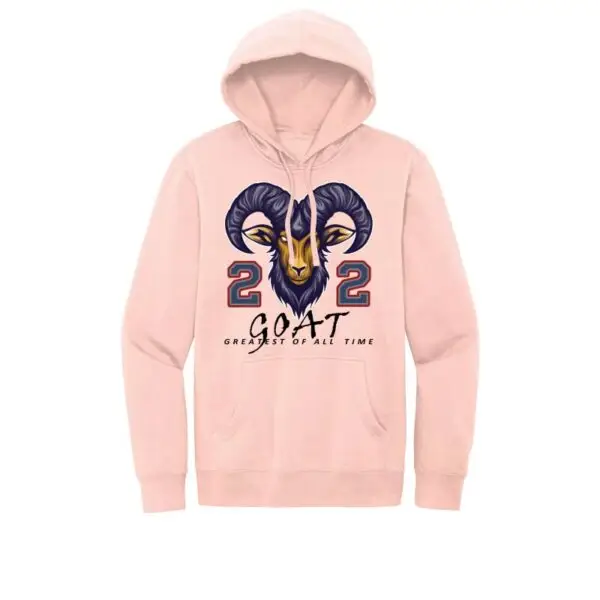 Pink - GOAT - Basketball Legend Sheryl Swoopes - Fleece Hoodie