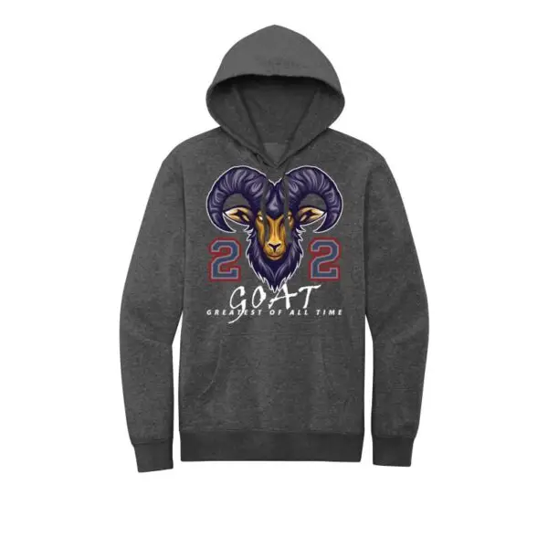 Gray - GOAT - Basketball Legend Sheryl Swoopes - Fleece Hoodie