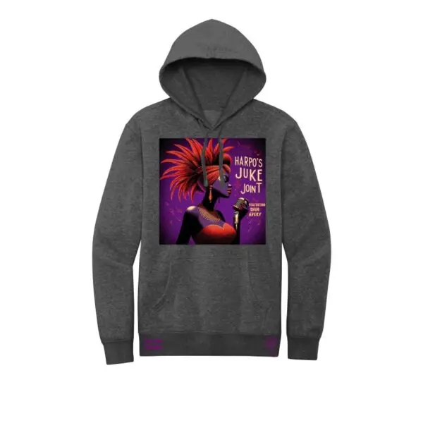 Gray - Harpo's Juke Joint featuring Shug Avery Fleece Hoodie