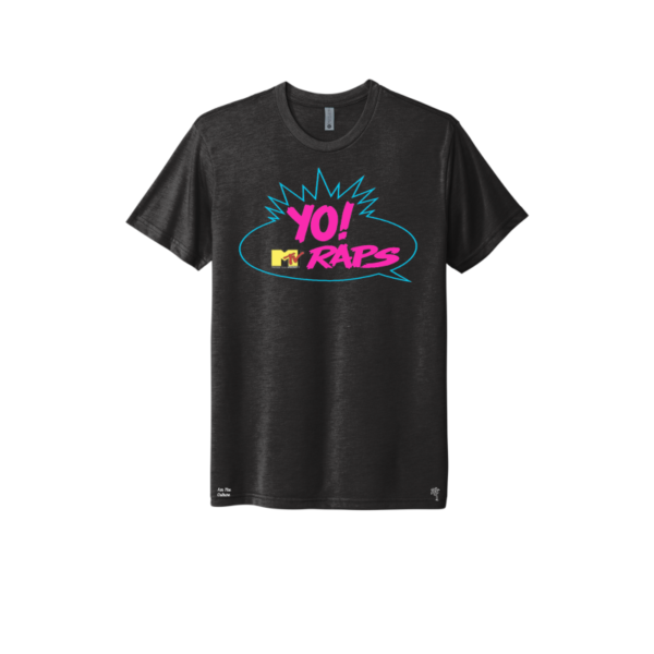 Black Yo MTV Raps T-Shirt